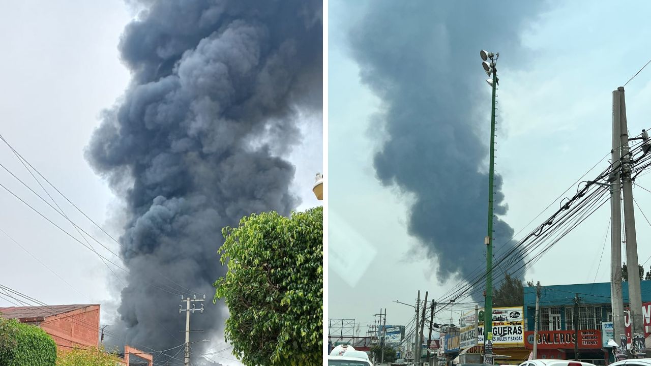 Fuerte Incendio Consume F Brica En San Pedro Xalostoc Ecatepec