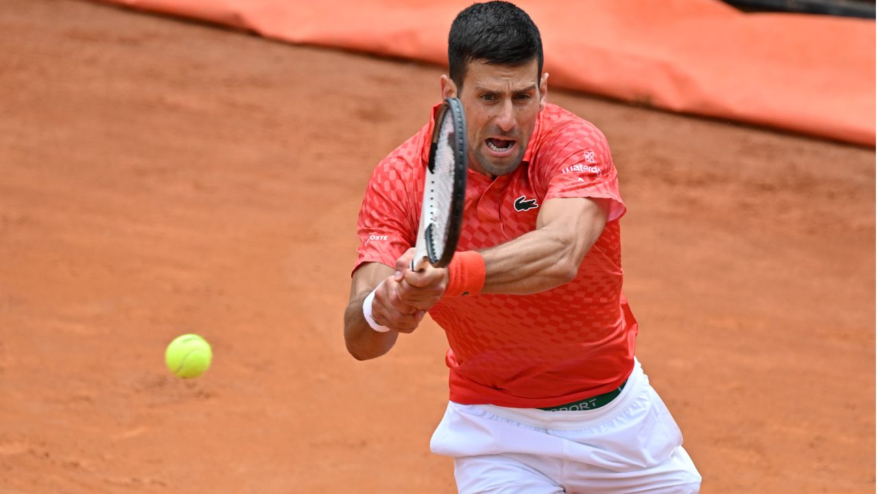 Djokovic avanza a cuartos de final en Roma por 17ª vez consecutiva