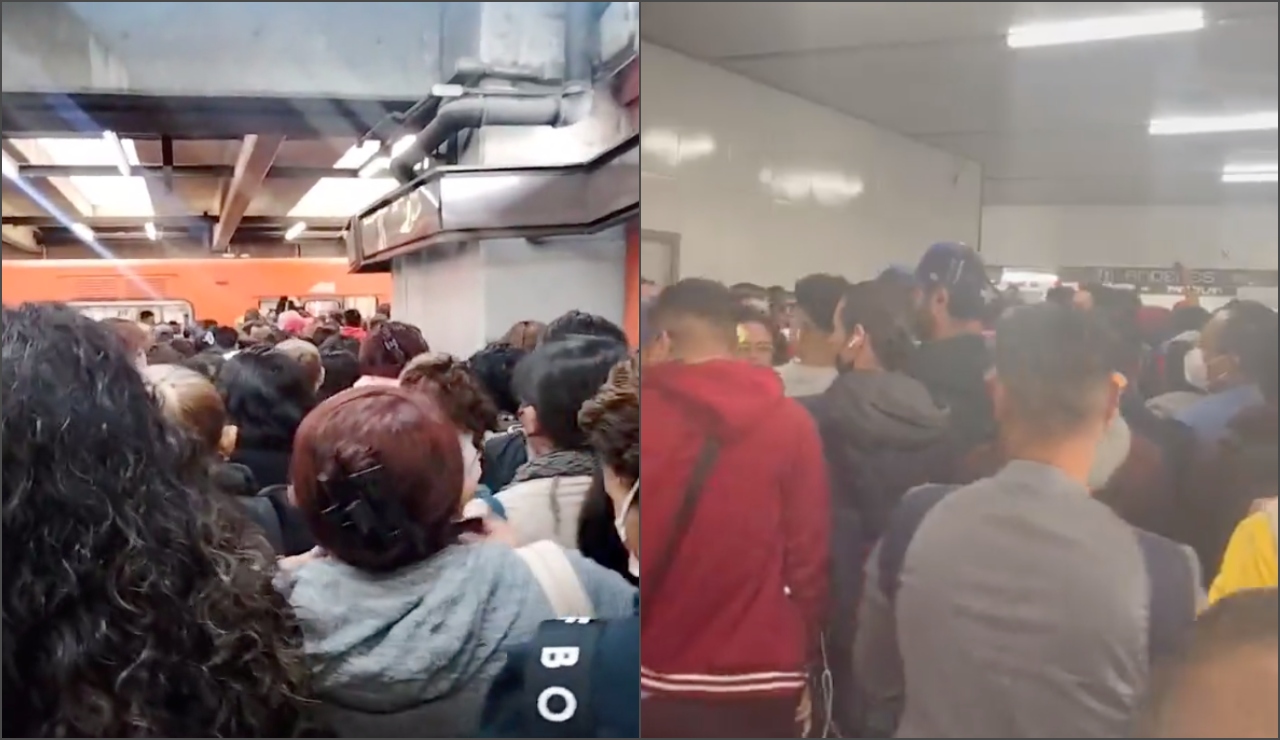 Reportan demoras de hasta 20 minutos en Línea 9 del Metro; hay alta afluencia en Línea  B y 7