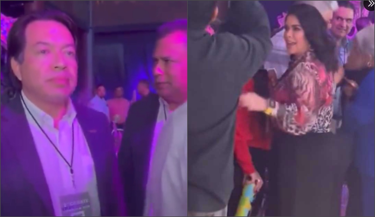 Esposa de Ricardo Mejía increpa a Mario Delgado al término del debate en Coahuila