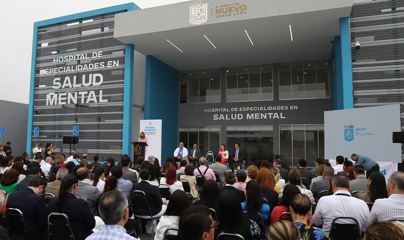 Gobierno de NL pone en marcha Hospital de Especialidades en Salud Mental