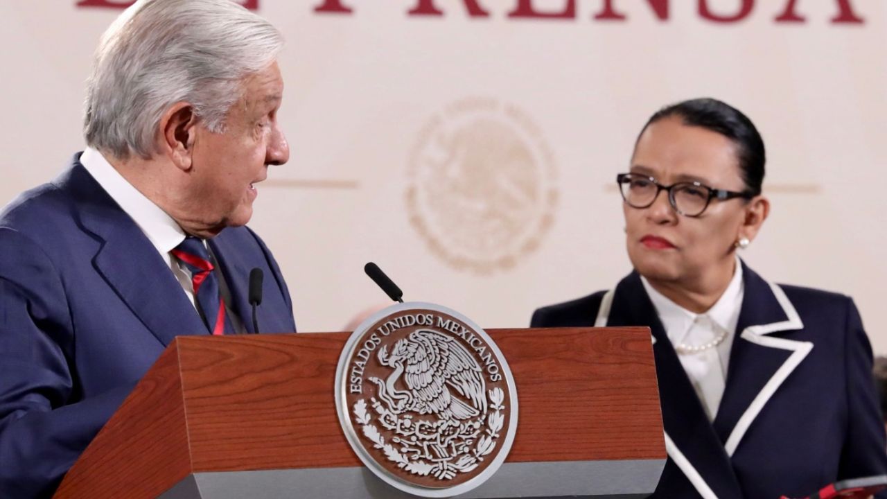 AMLO destaca eficiencia de Rosa Icela Rodríguez en lucha contra la inseguridad