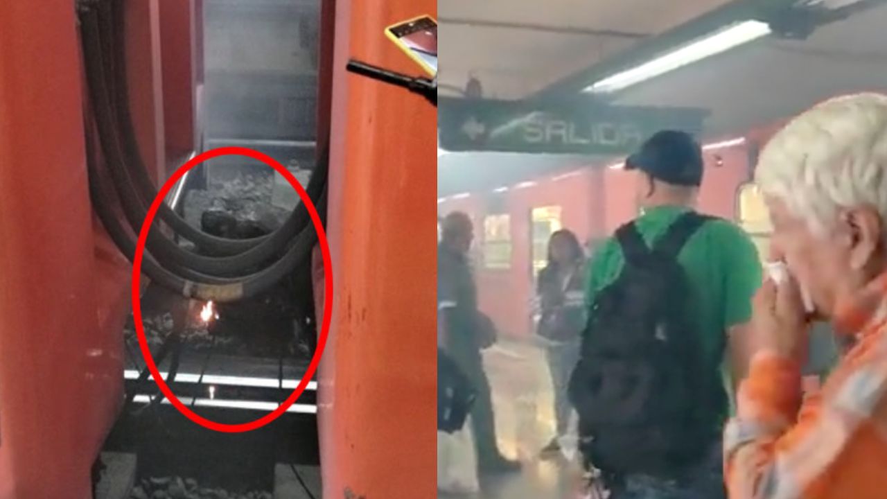 Una muleta causó humo y corto circuito en la estación Doctores