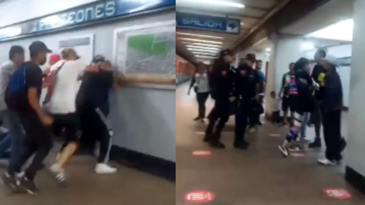 Pelea campal entre vagoneros deja heridos en Línea 2 del Metro CDMX