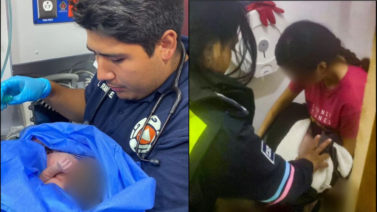 Policías municipales ayudan en parto fortuito en Puebla