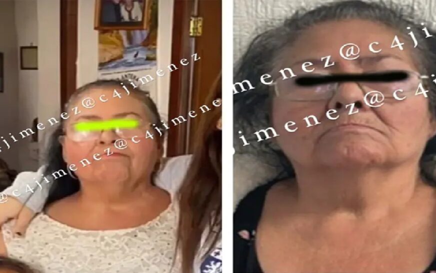 Así lucía abuelita Carlota antes de ser detenida en Chalco, Edomex