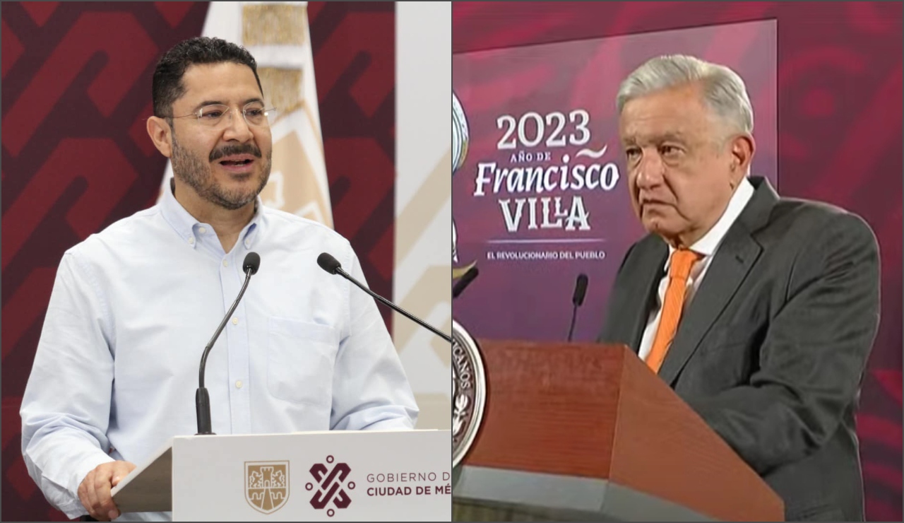 AMLO aplaude que Batres sea Jefe de Gobierno en CDMX