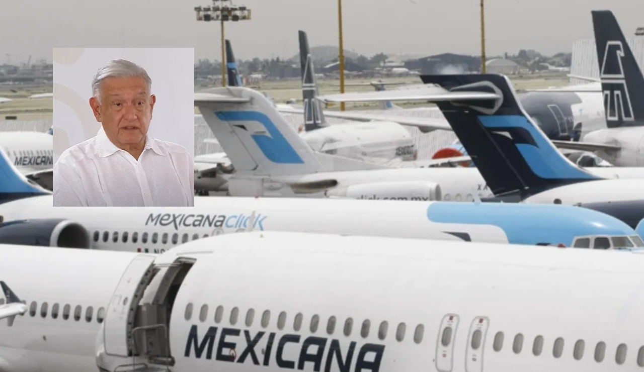 Asegura AMLO que están mal aconsejando a extrabajadores de Mexicana de Aviación