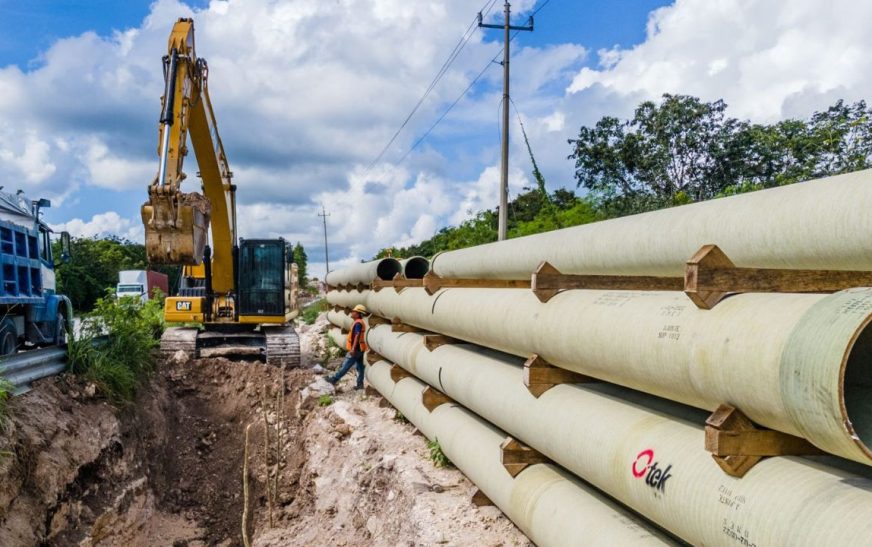 Gobierno de Campeche y Conagua por fin destinan recursos a red de distribución de agua potable en Calakmul