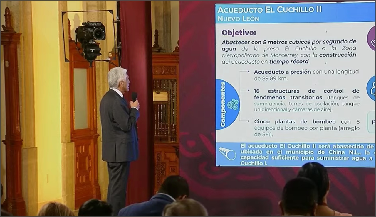 Conagua revela inversión por más de 93 mil mdp en proyectos hídricos prioritarios