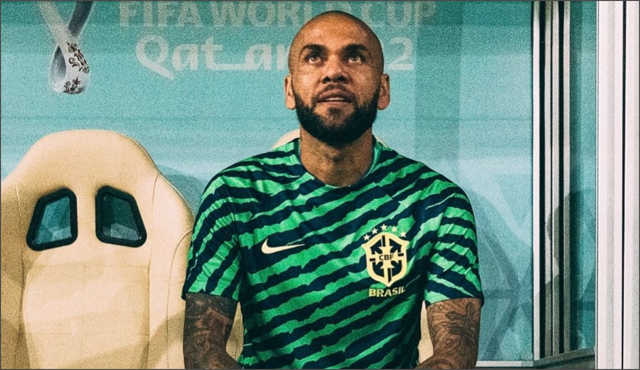 Dani Alves seguirá en prisión preventiva por riesgo de fuga