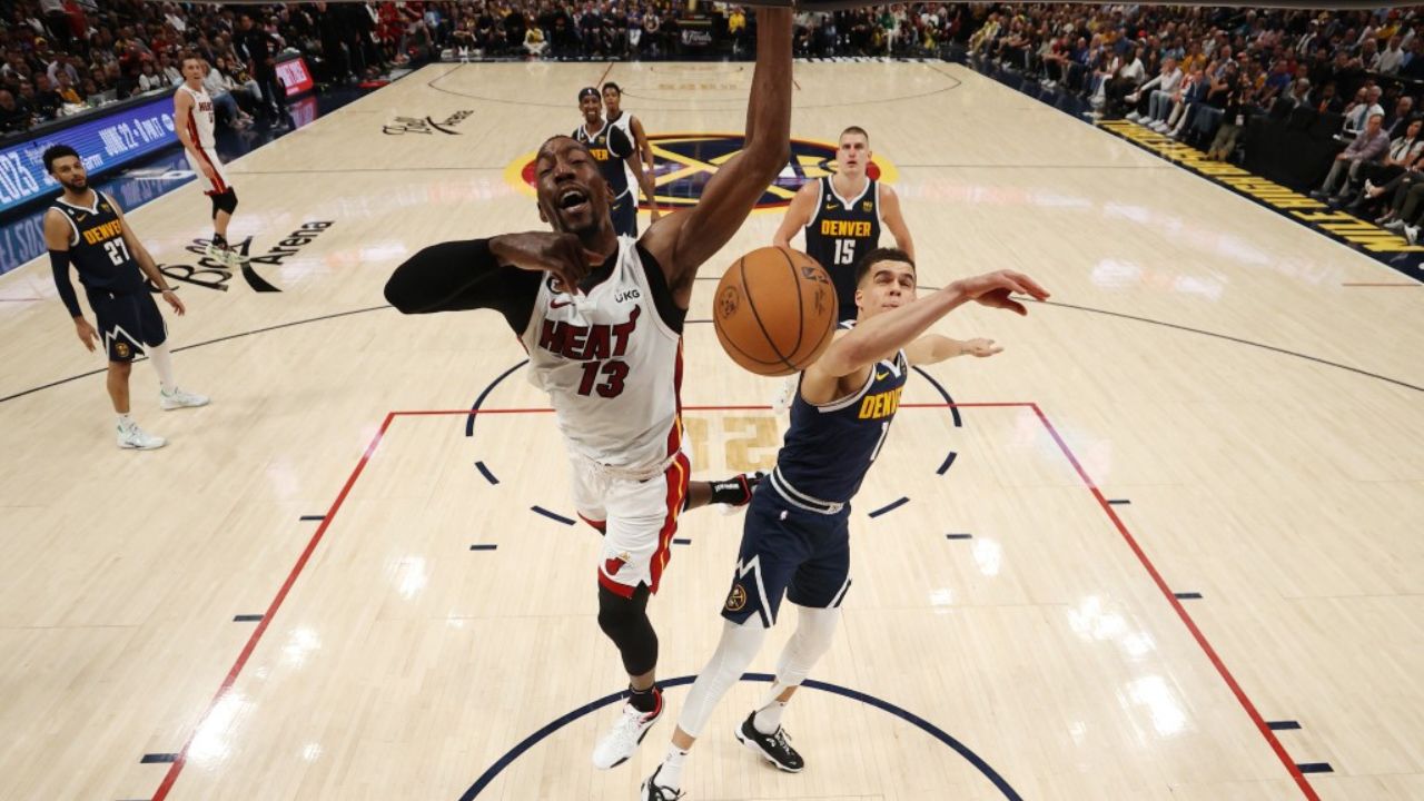 Miami Heat vence de visita a Denver y empata 1-1 las finales de NBA