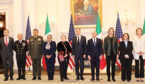 POLÍTICACoordinamos acciones que ayuden a entender la movilidad humana en México y EUA: Rosa Icela Rodríguez