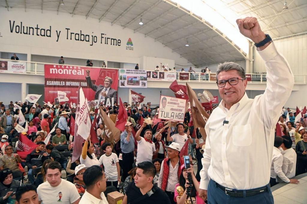 Programas sociales, producto de la lucha y el trabajo de Morena, afirma Afirma Ricardo Monreal