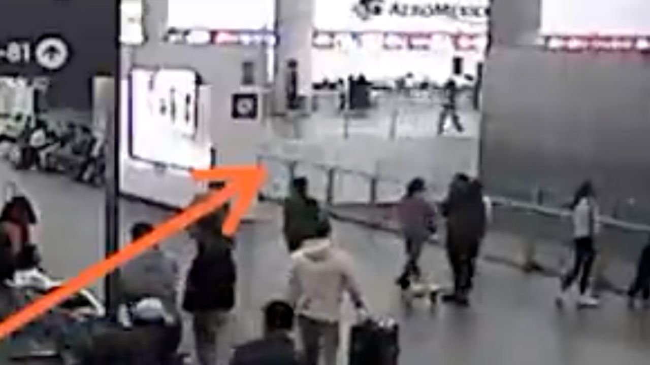 Incidentes con vidrios dejan 5 heridos en el AICM