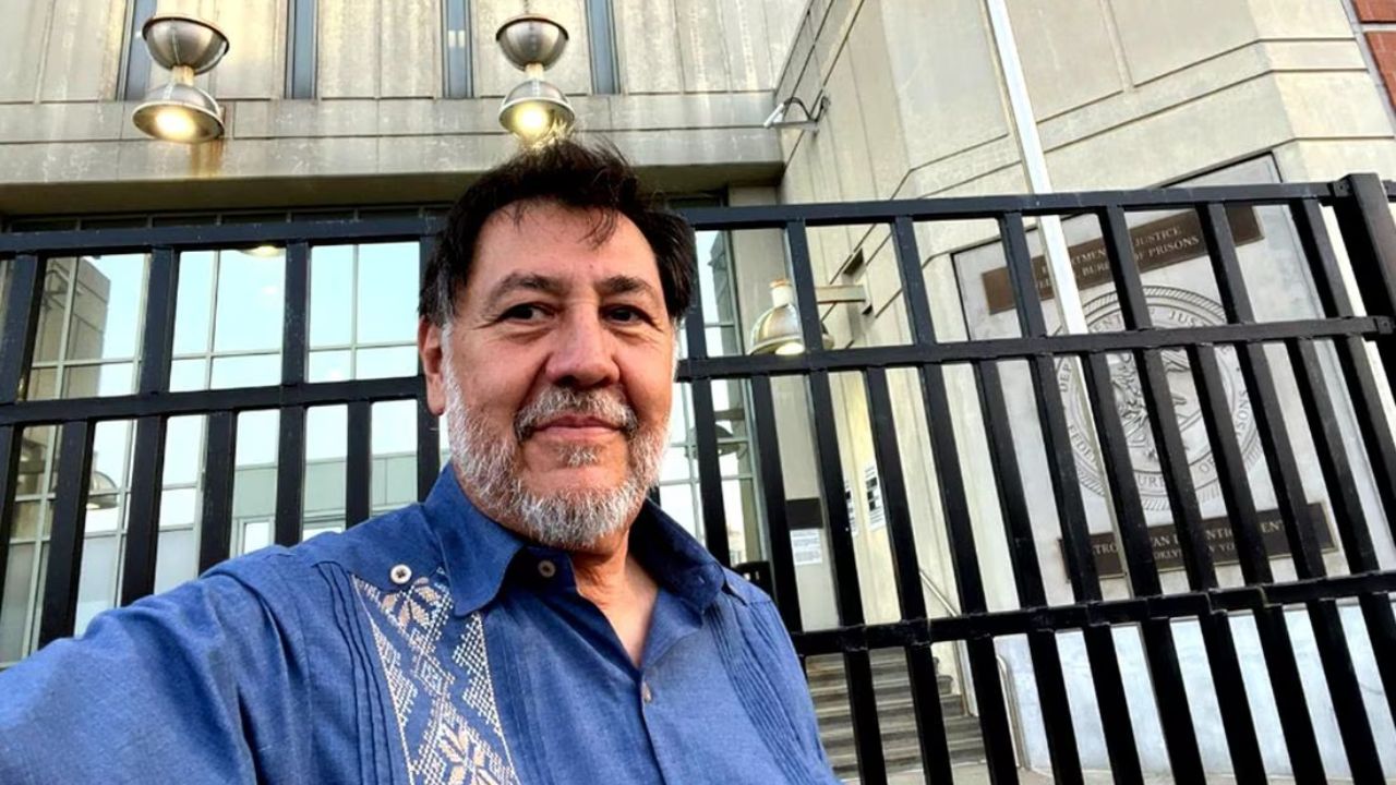 Fernández Noroña “visita” prisión donde se encuentra García Luna