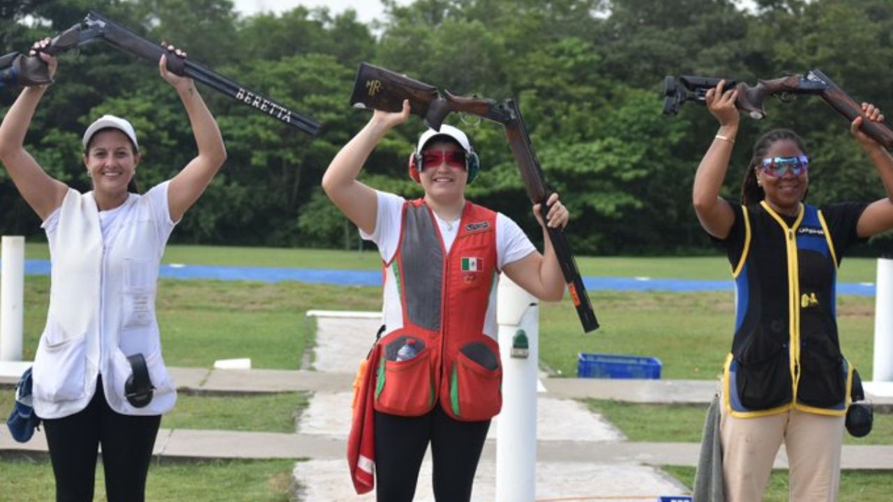 Alejandra Ramírez triunfa con oro en tiro con escopeta en Juegos Centroamericanos