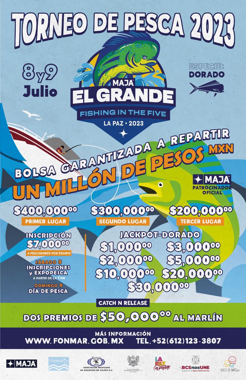 Promoviendo la pesca deportiva sustentable:  Torneo Maja El Grande, regresa con grandes premios y una misión de conservación