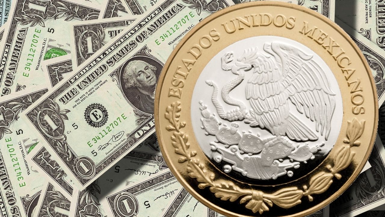 Peso se ubica en mejor nivel desde 2015; dólar se vende en $16.66