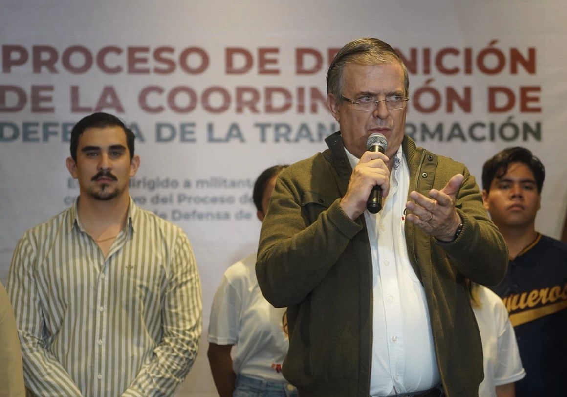 Marcelo Ebrard se suma al llamado de AMLO de mantener la serenidad