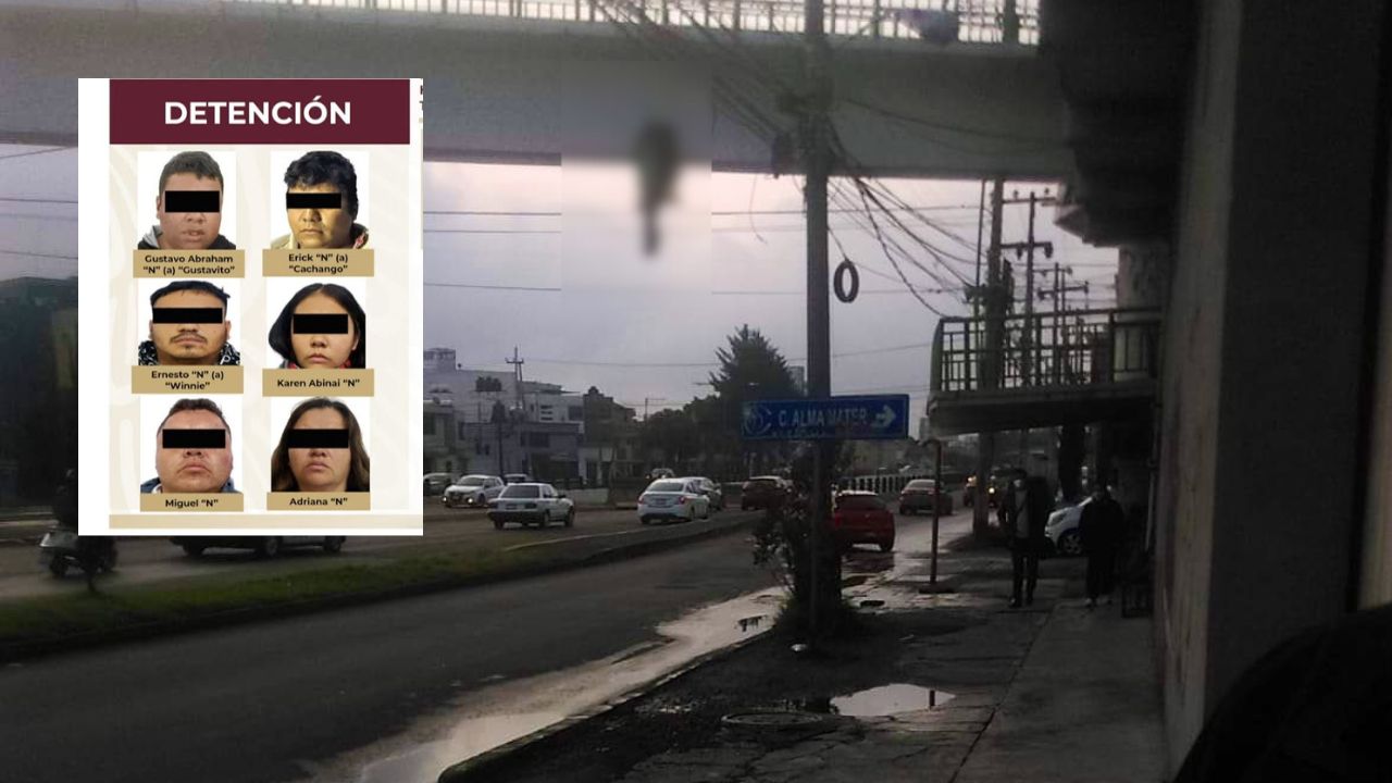 Van seis detenidos por abandono de restos humanos en Toluca