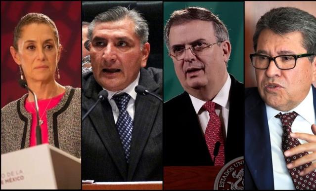 ‘Corcholatas’ cierran giras y van a encuesta para elegir al coordinador de la 4T