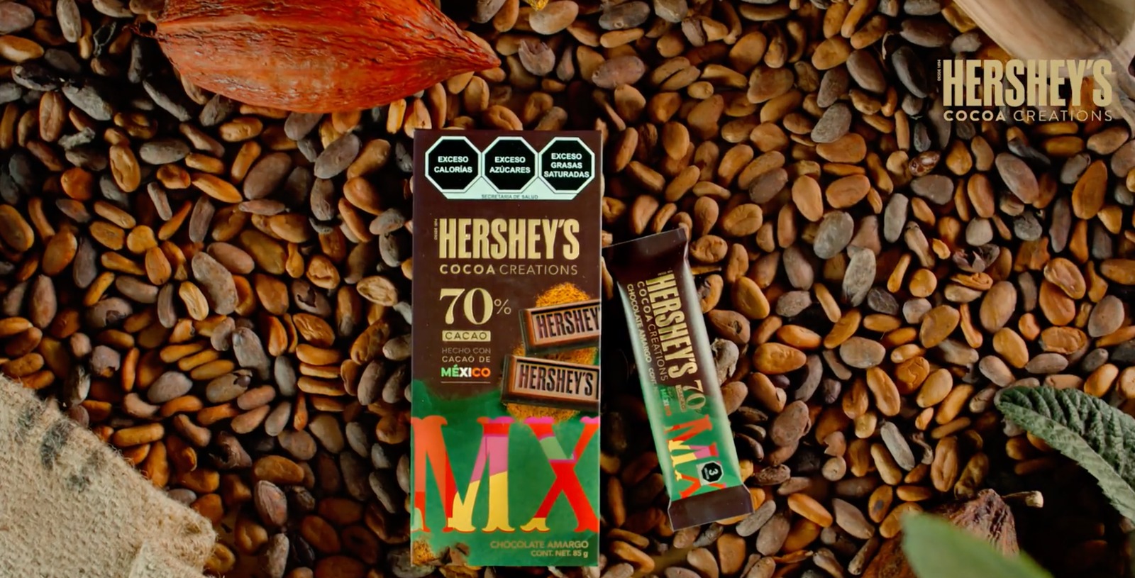 Hershey México presenta la nueva barra Hershey’s Cocoa Creations, hecha con cacao 100% de origen mexicano