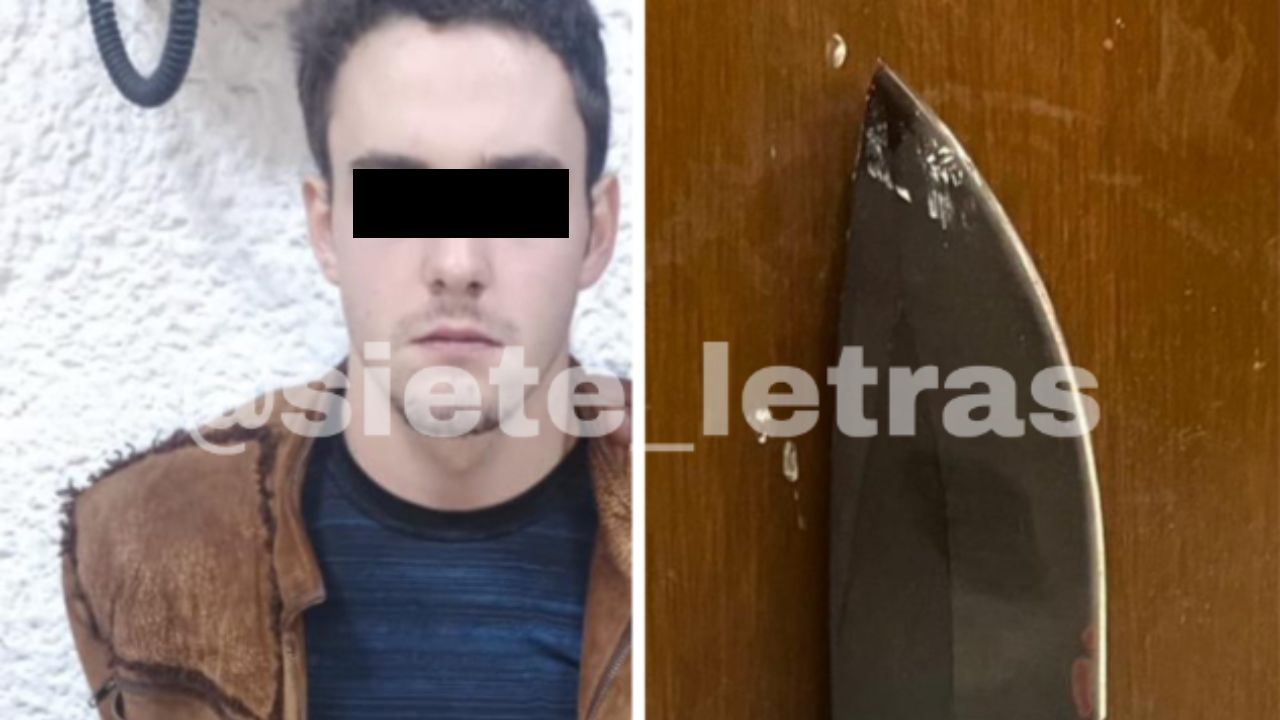 Cae hombre tras atacar a su abuelita con cuchillo, en la Benito Juárez