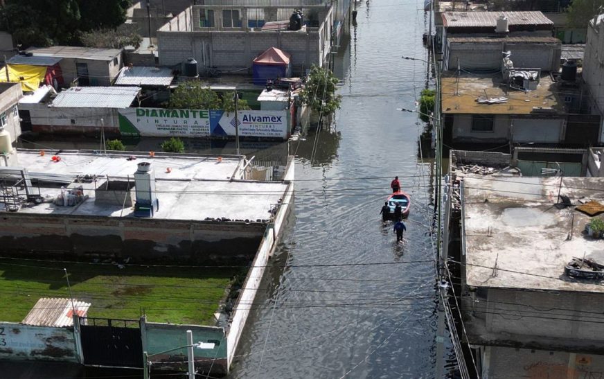 Tras 55 días de crisis por inundaciones, declaran a Chalco en estado de emergencia