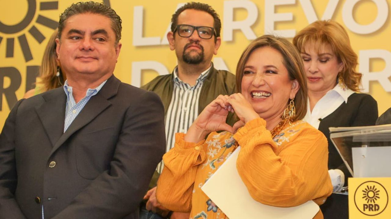 PRD respalda a Xóchitl Gálvez como aspirante presidencial del FAM