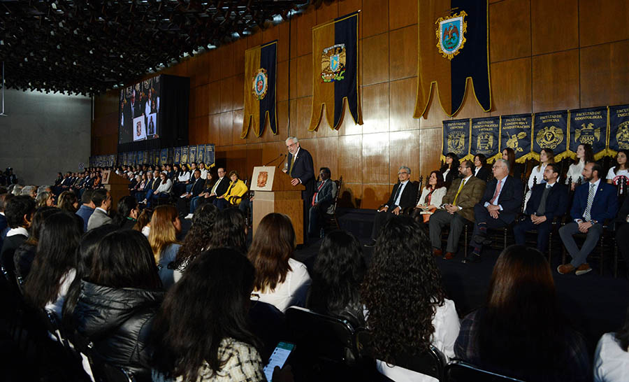 Graue: En la UNAM se forja el México que queremos