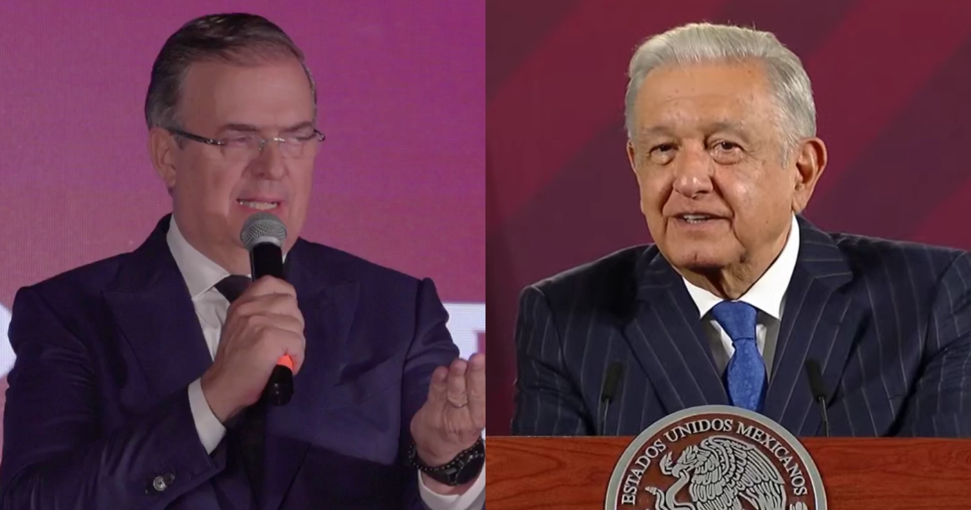“Saben que no nos metemos y que se acabó el ‘dedazo’”: AMLO sobre acusación de Ebrard