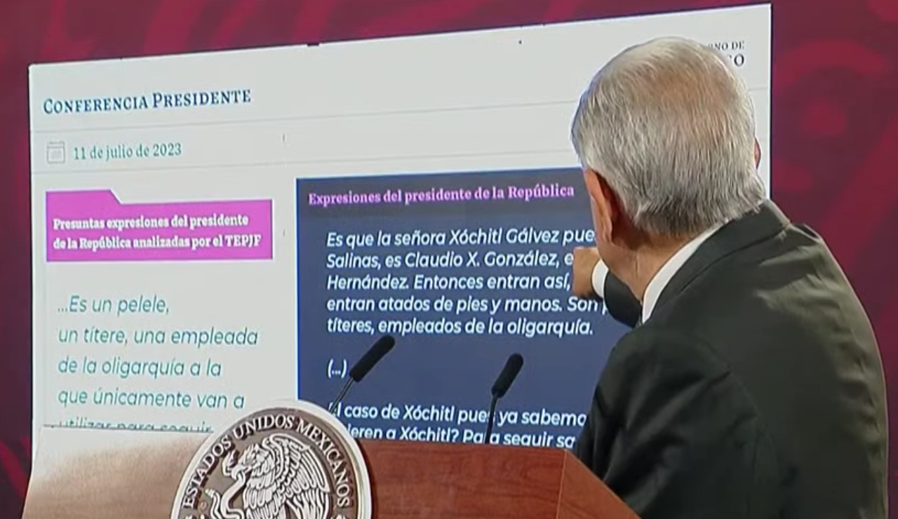 “Mienten, calumnian”: AMLO acusa al TEPJF de alterar dichos para sancionarlo