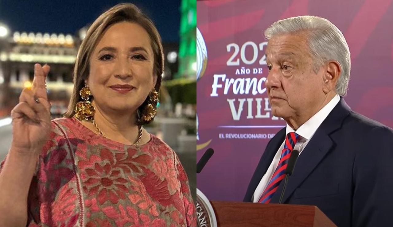 “¡Gané la apuesta!”, presume AMLO sobre triunfo de Xóchitl Gálvez