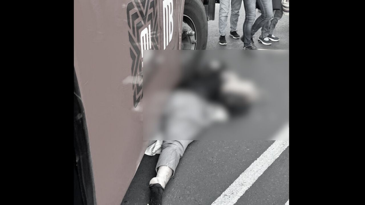 Metrobús atropella a mujer en el Eje 1 Norte