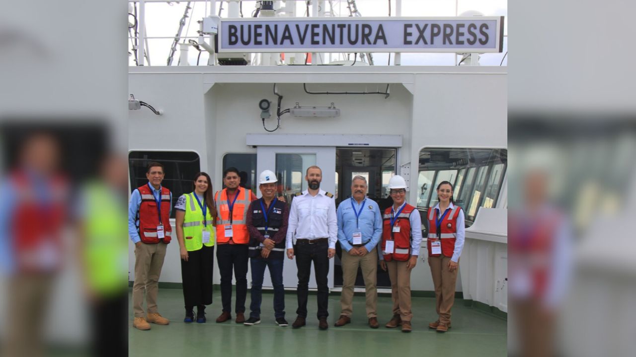 Hutchison Ports LCT en Lázaro Cárdenas celebra la llegada del buque Buenaventura Express