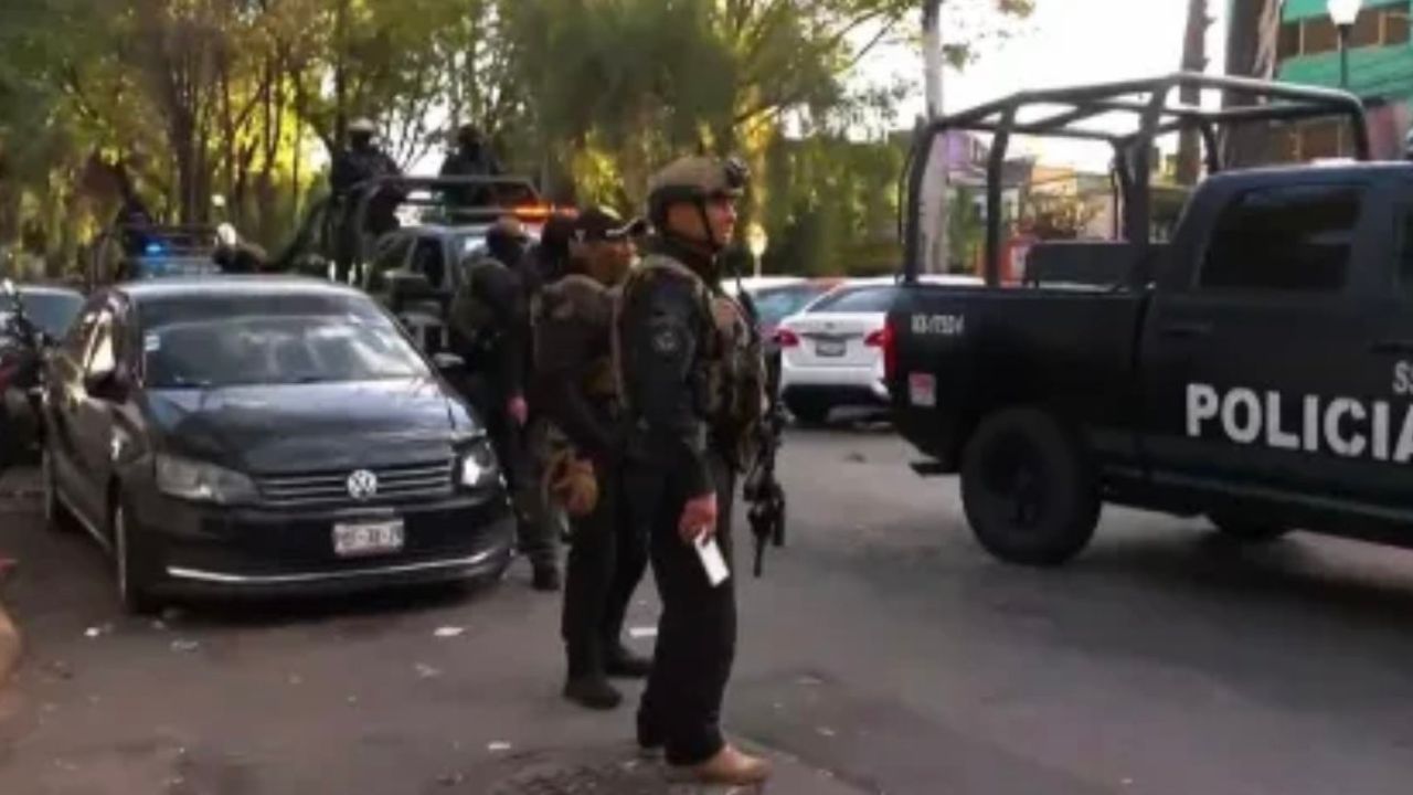Caen 9 integrantes del CJNG en colonia Narvarte alcaldía Benito Juárez