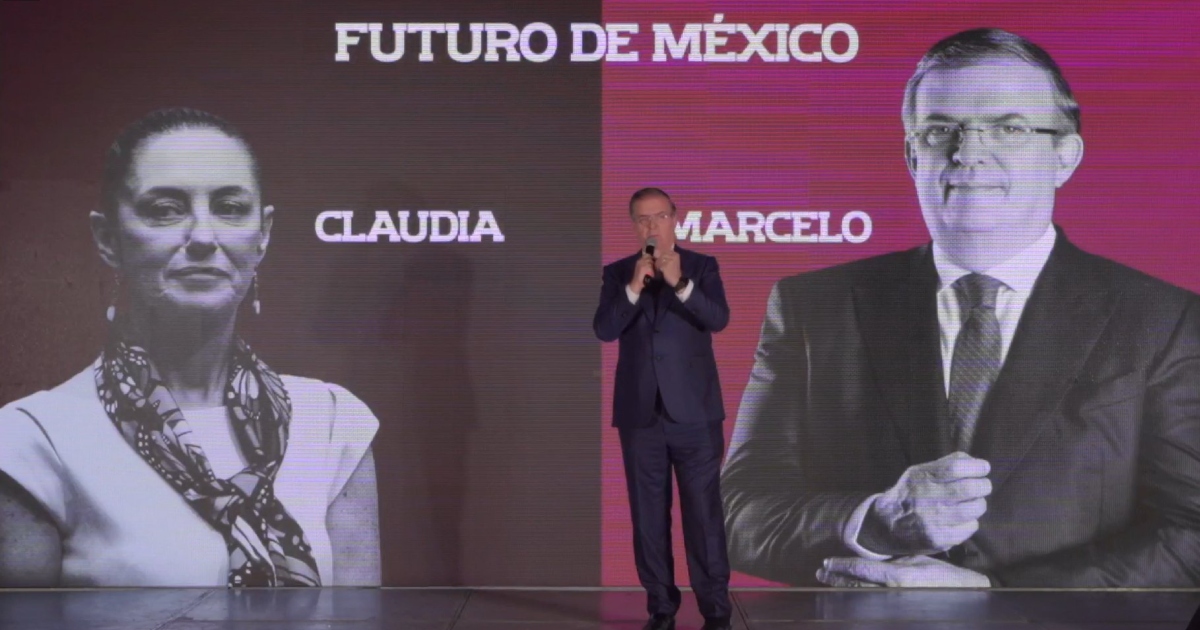 La decisión es Claudia o Marcelo, dice Ebrard al solicitar a Morena dejar a ciudadanía elegir