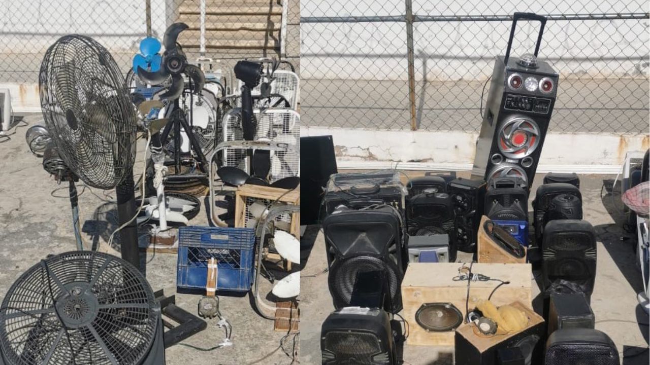 Catean penal de Nuevo Laredo y hallan más de 50 aparatos electrónicos