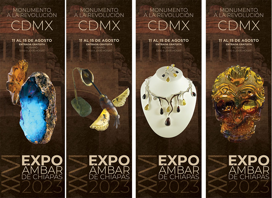 Expo Ambar de Chiapas 2023 será inaugurada el viernes 11 en el Monumento a la Revolución