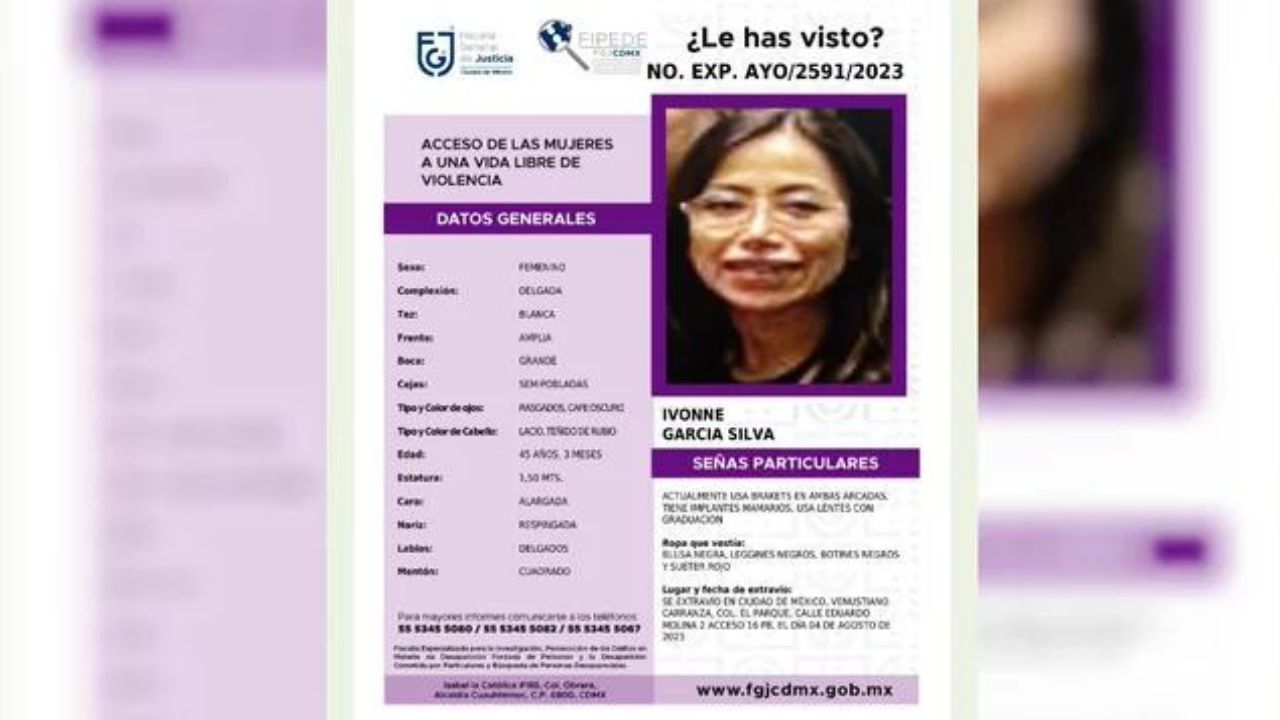 Localizan el cuerpo de Ivonne García enterrado en una casa en Coyoacán