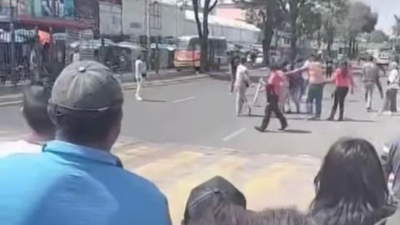 Riña entre comerciantes en mercado de Toluca deja 6 heridos