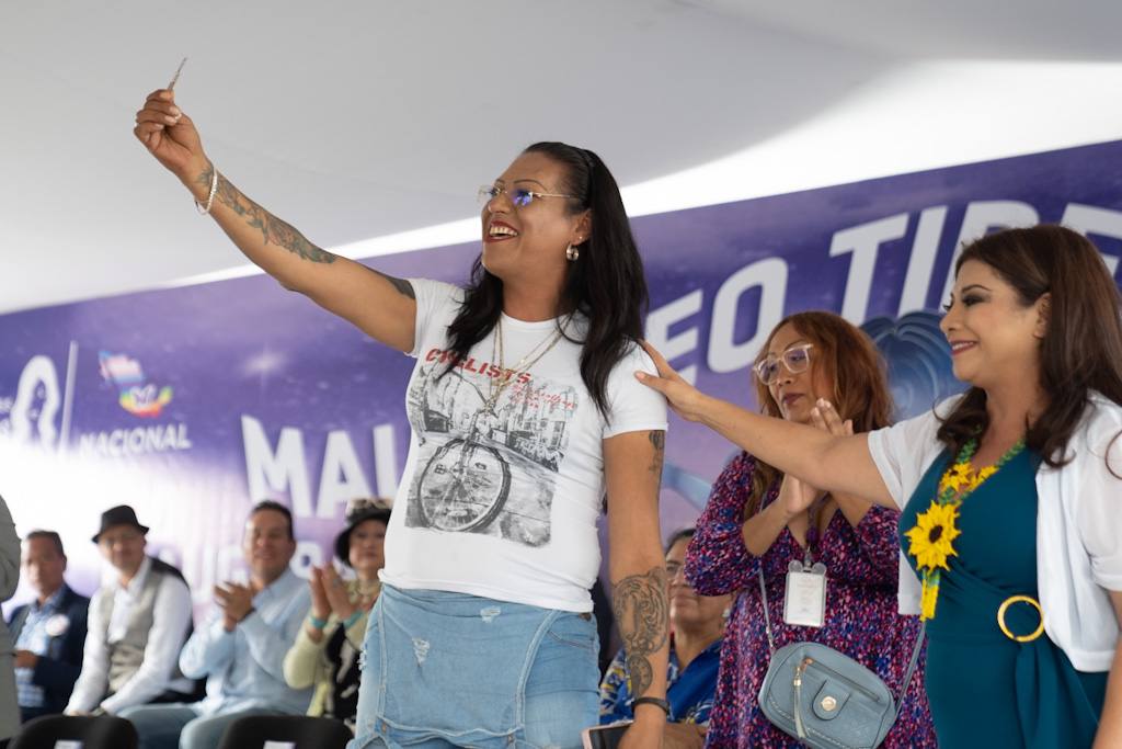 Inaugura Clara Brugada Mausoleo para víctimas de transfemincidios en Iztapalapa