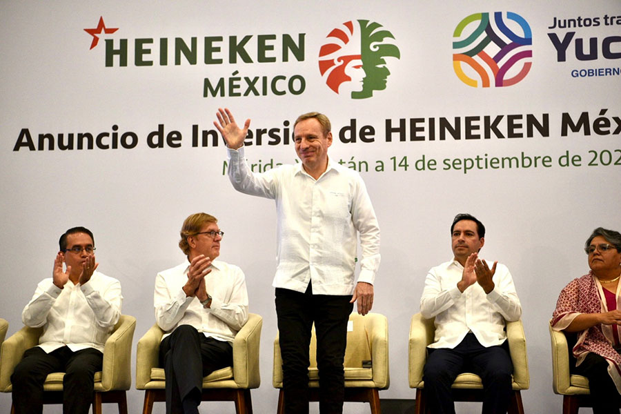 Invierte HEINEKEN México 8,700 millones de pesos en Yucatán con nueva cervecería de clase mundial