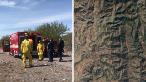 Bomberos desaparecen buscando a persona extraviada en cerro de Sonora