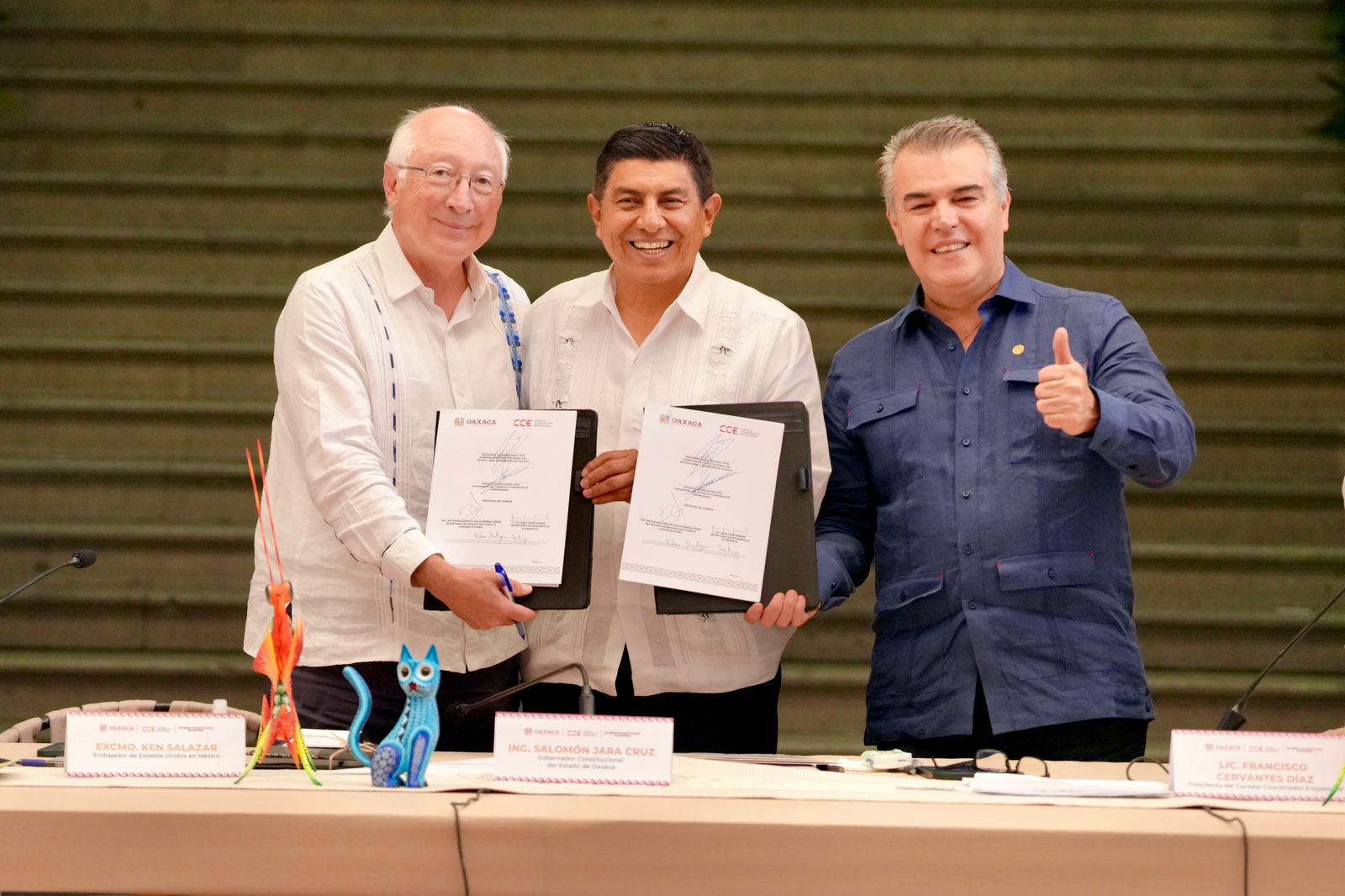 Oaxaca es la nueva tierra de las oportunidades para la inversión responsable e incluyente: Salomón Jara