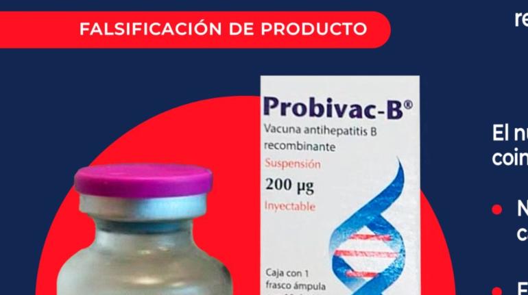 Alerta Cofepris por falsificación de vacunas contra hepatitis B