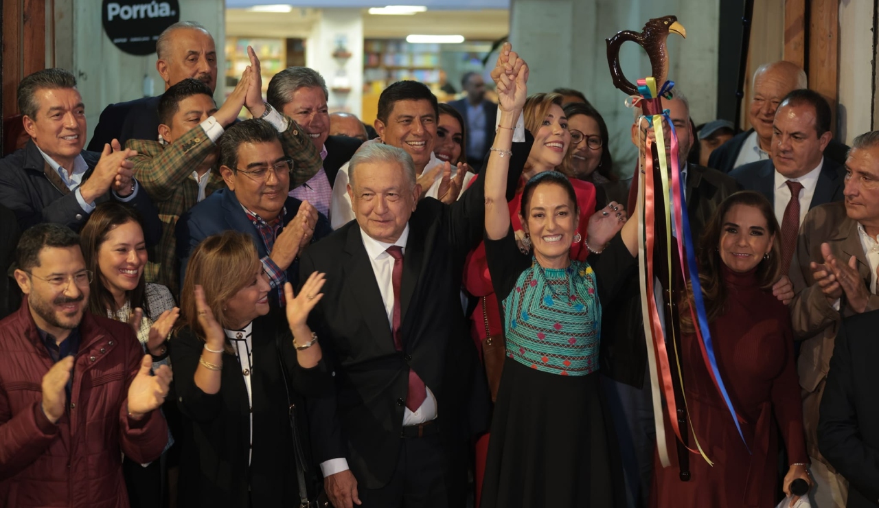 Confirma AMLO encuentro con Sheinbum el lunes: “la voy a invitar a comer”