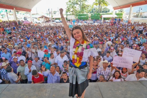 Unidad, clave para transformar Chiapas: Sasil de León