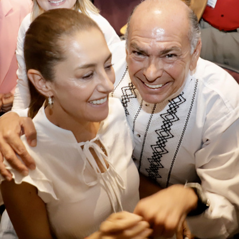 Ofrece Toño Pérez 2.5 millones de votos a Claudia Sheinbaum en Jalisco